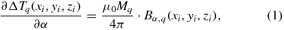 Equation (1)