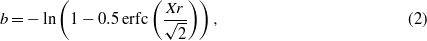 Equation (2)