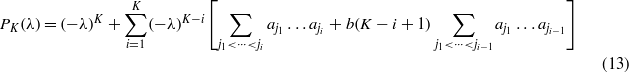 Equation (13)