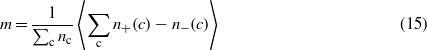 Equation (15)