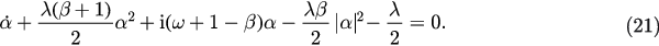 Equation (21)