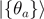 $\left\vert \left\{{\theta }_{a}\right\}\right\rangle $