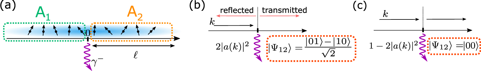 Entanglement negativity in a fermionic chain with dissipative defects ...