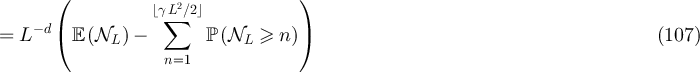 Equation (107)