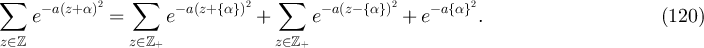 Equation (120)