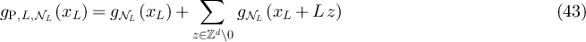 Equation (43)