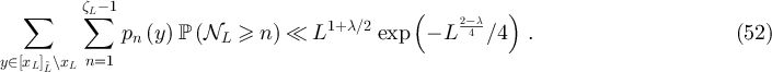 Equation (52)