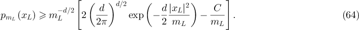 Equation (64)