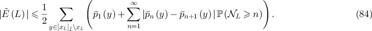 Equation (84)