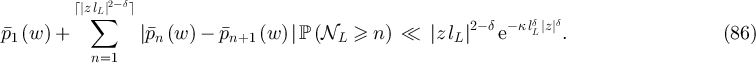 Equation (86)