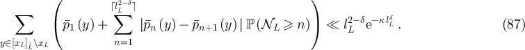 Equation (87)