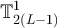 $\mathbb{T}_{2(L-1)}^1$