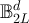$\mathbb{B}_{2L}^d$