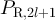 $P_{\mathrm{R},2l+1}$