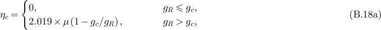 Equation (B.18a)