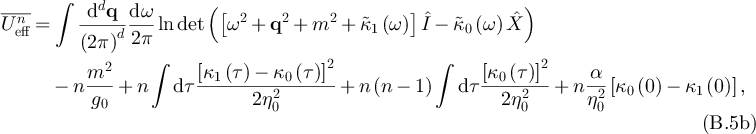 Equation (B.5b)