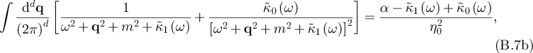Equation (B.7b)