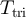 $T_{\mathrm{tri}}$