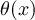 $\theta(x)$