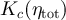 $K_c(\eta_{\mathrm{tot}})$