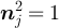 $\boldsymbol{n}_j^2 = 1$