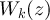 $W_k(z)$