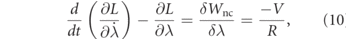 Equation (10)