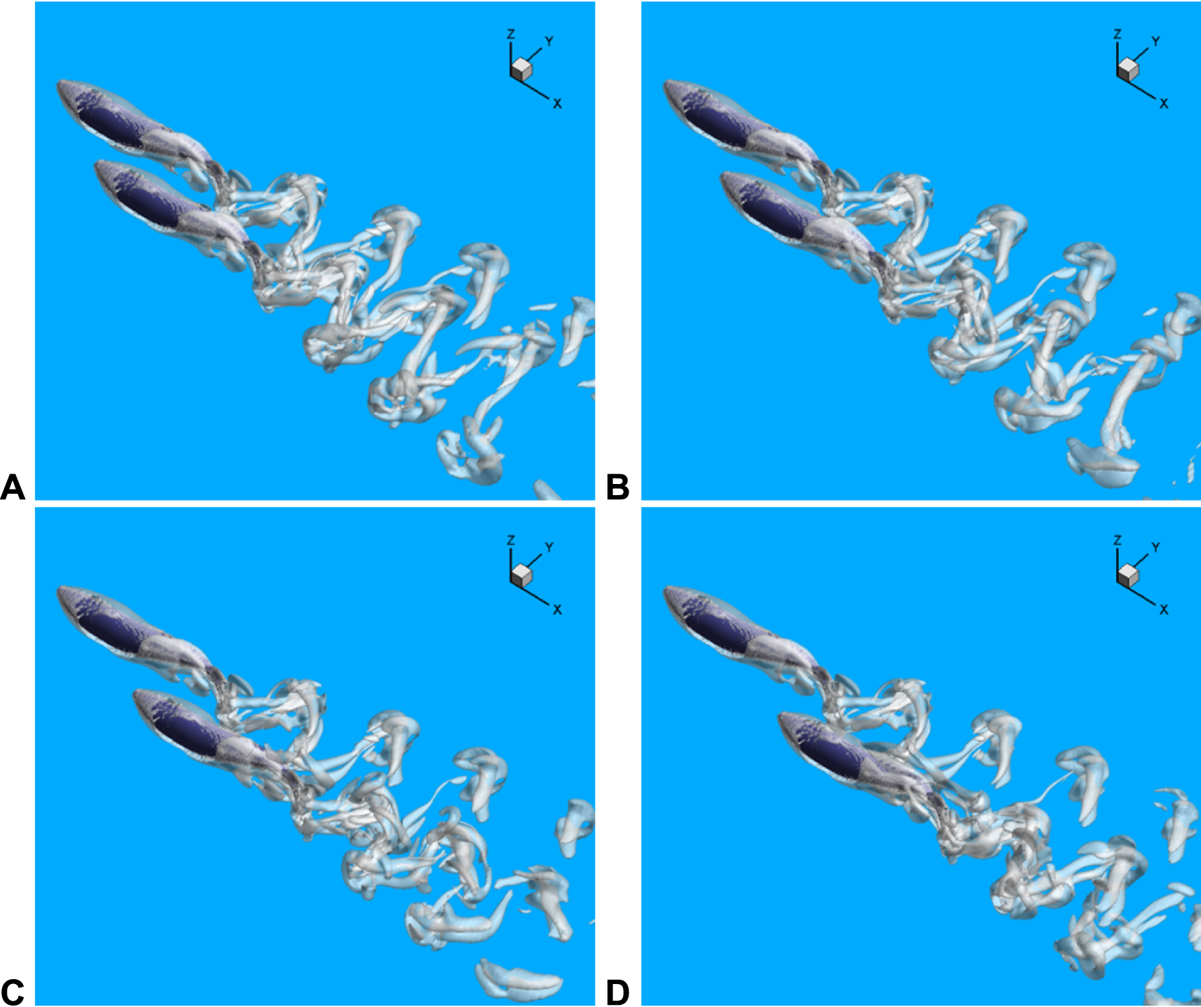 Vortex Enhancing Improved swimming performance in schooling fish via leading-edge vortex ...