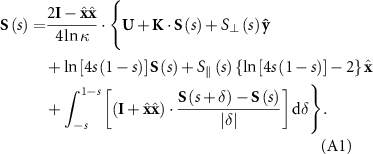 Equation (A1)