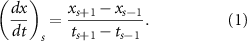 Equation (1)