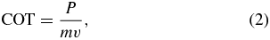 Equation (2)