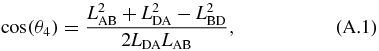 Equation (A.1)
