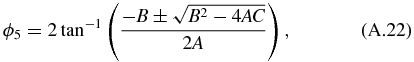 Equation (A.22)