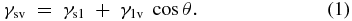 Equation (1)
