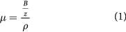 Equation (1)