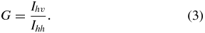 Equation (3)