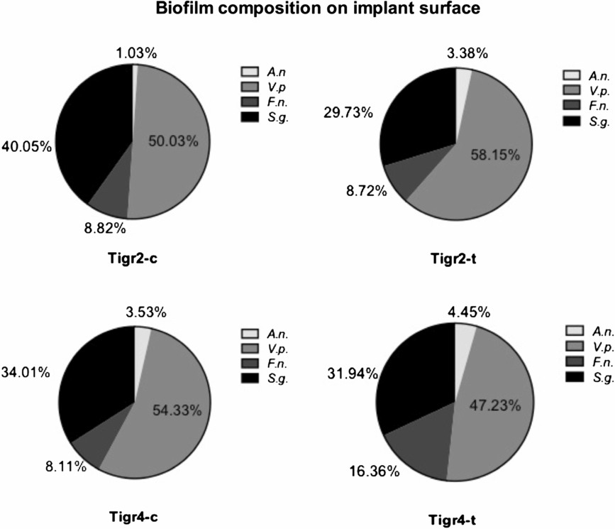 In vitro evaluation of a multispecies oral biofilm on different implant ...