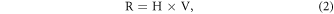 Equation (2)