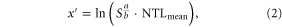 Equation (2)