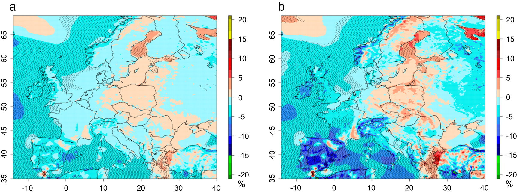 Wind Climate Change Climate change impacts on the power generation potential of a European ...