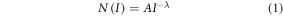 Equation (1)