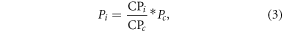 Equation (3)