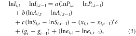 Equation (3)