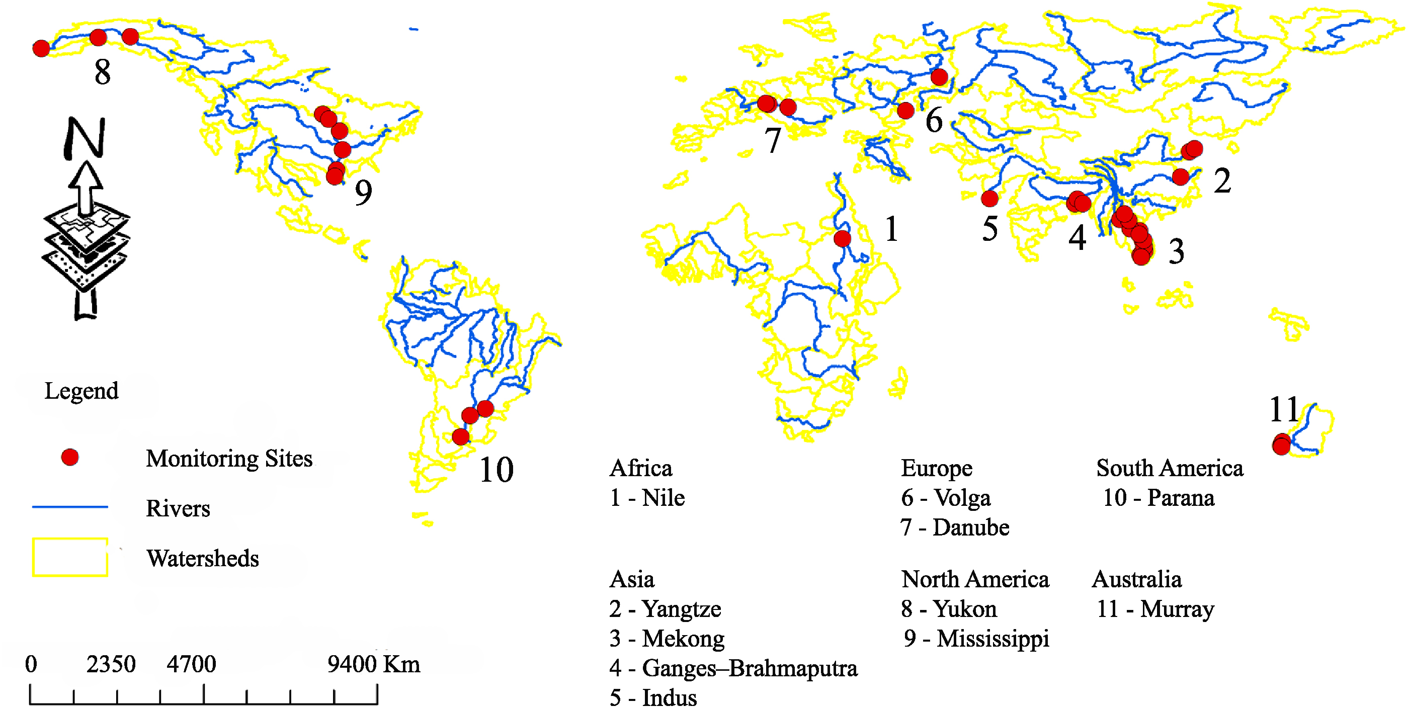 Influence of watershed topographic and socio-economic attributes on the ...