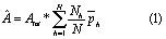 Equation (1)