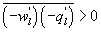 $\overline {\left( { - w_l^\prime } \right)\left( { - q_l^\prime } \right)} > 0$