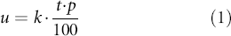 Equation (1)