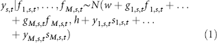 Equation (1)