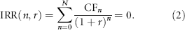 Equation (2)