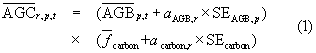 Equation (1)
